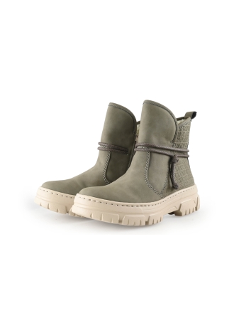 Rieker Enkellaarzen Groen 345413
 Maat 37
 