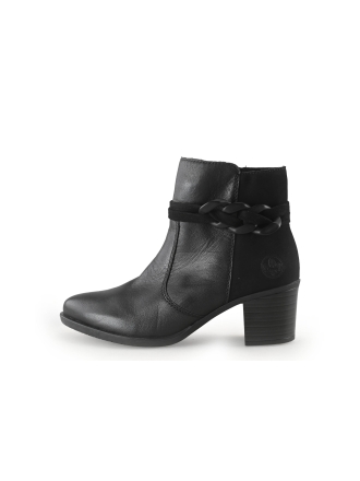 Rieker Enkellaarzen Zwart 345559
 Maat 40
 