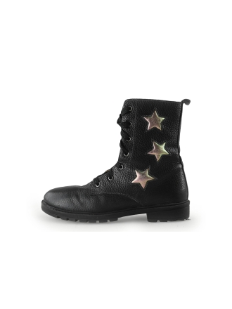 Muyters Veterboots Zwart 345576
 Maat 35
 