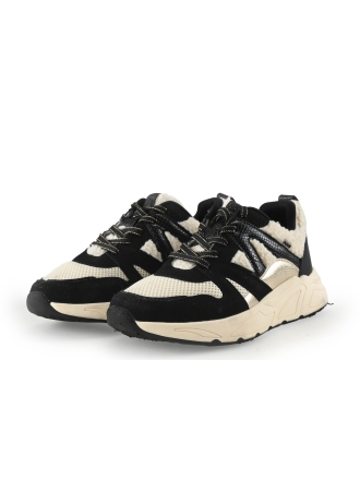 Poelman Sneakers Zwart 345582
 Maat 40
 