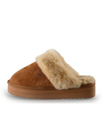 Warmbat Australia Pantoffels Cognac 345742
 Maat 41
 