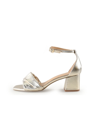 Manfield Sandalen Goud 345787
 Maat 40
 