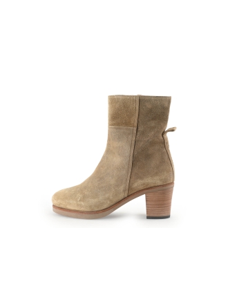 Shabbies Amsterdam Enkellaarzen Beige 345789
 Maat 39
 