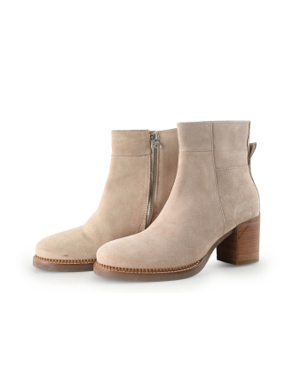 Shabbies Amsterdam Enkellaarzen Beige 345823
 Maat 39
 