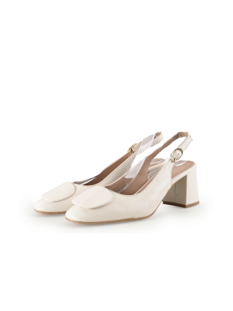 Lina Locchi Slingbacks Beige 345849
 Maat 40
 