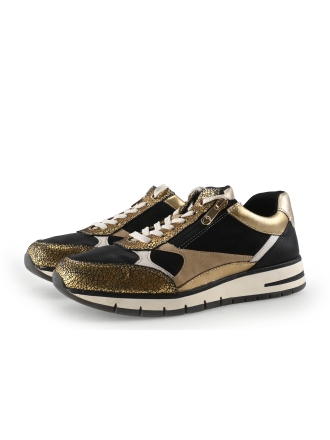 Marco Tozzi Sneakers Goud 346135
 Maat 40
 