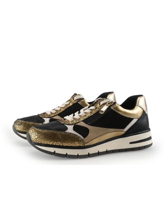Marco Tozzi Sneakers Goud 346138
 Maat 37
 
