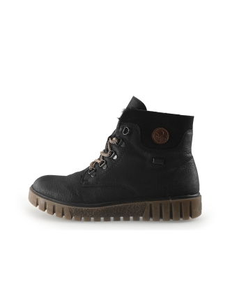 Rieker Veterboots Zwart 346205
 Maat 41
 