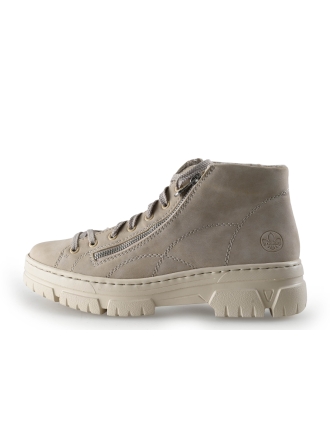 Rieker Hoge sneakers Beige 346404
 Maat 42
 