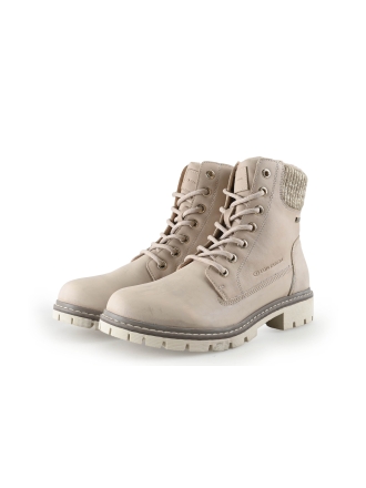 Tom Tailor Veterboots Beige 346420
 Maat 39
 