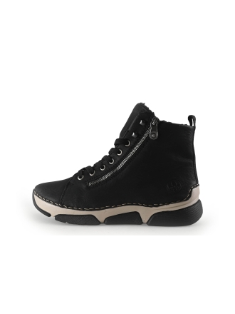 Rieker Veterboots Zwart 346605
 Maat 40
 