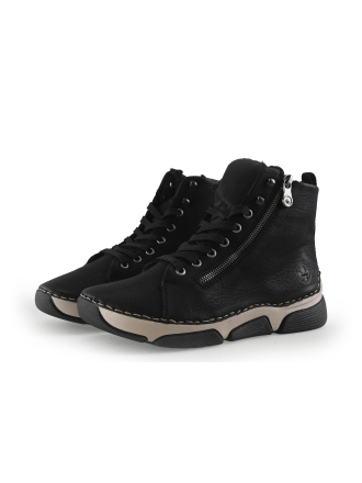 Rieker Veterboots Zwart 346605
 Maat 40
 