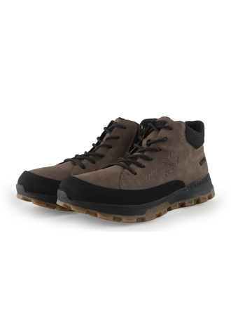 Rieker Veterboots Bruin 346817
 Maat 45
 