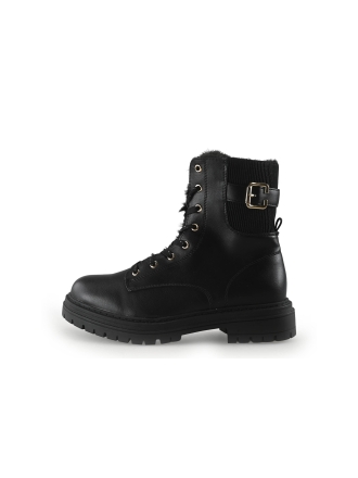 Smiling For Feet Veterboots Zwart 346842
 Maat 39
 