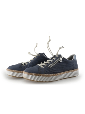 Rieker Sneakers Blauw 347006
 Maat 40
 