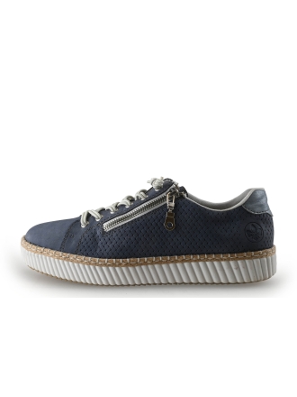 Rieker Veterschoenen Blauw 347052
 Maat 41
 