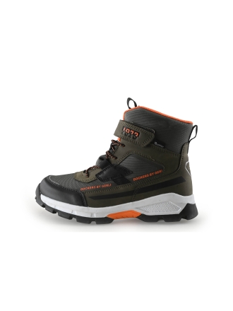 Dockers By Gerli Hoge sneakers Groen 347135
 Maat 36
 