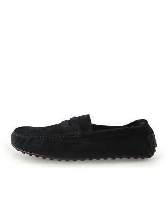 Manfield Loafers Zwart 347223
 Maat 43
 