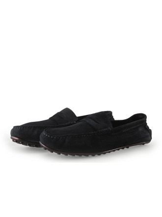 Manfield Loafers Zwart 347223
 Maat 43
 