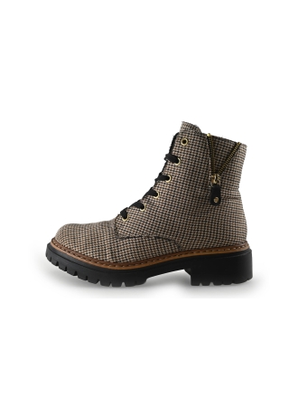 Rieker Veterboots Beige 347359
 Maat 39
 