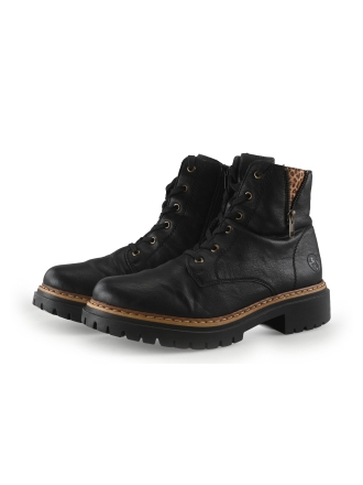 Rieker Veterboots Zwart 347578
 Maat 42
 