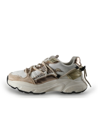Poelman Sneakers Beige 347652
 Maat 38
 