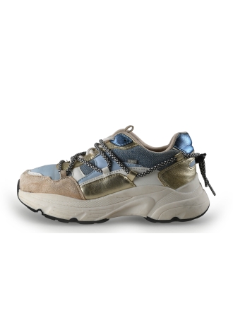 Poelman Sneakers Blauw 347656
 Maat 37
 