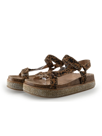 Poelman Espadrilles Bruin 347767
 Maat 42
 