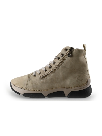 Rieker Veterboots Beige 347965
 Maat 38
 
