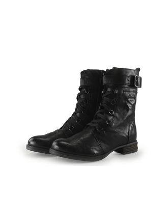 Mustang Veterboots Zwart 347966
 Maat 40
 