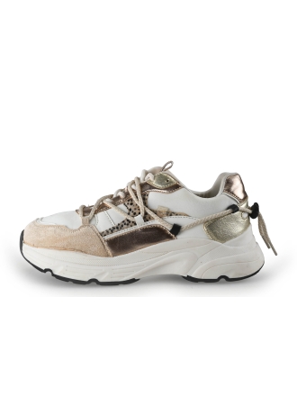 Poelman Sneakers Beige 348058
 Maat 41
 