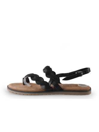 Lazamani Sandalen Zwart 348148
 Maat 40
 