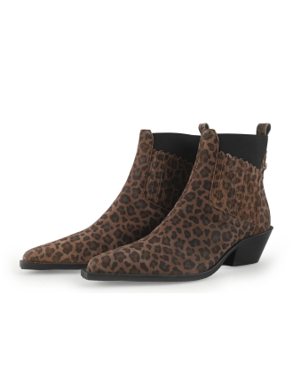 Copenhagen Shoes Enkellaarzen Panter 348267
 Maat 38
 