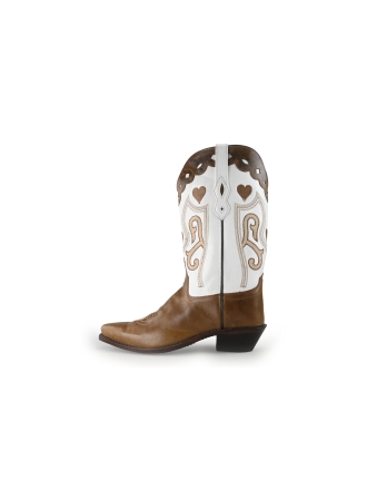 Bootstock Cowboy laarzen Bruin 348282
 Maat 42
 