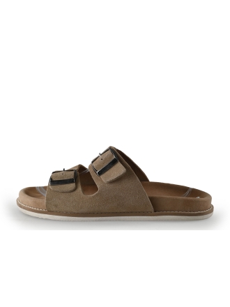 Manfield Slippers Beige 348484
 Maat 42
 