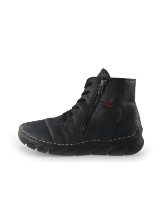 Rieker Veterboots Blauw 348523
 Maat 42
 