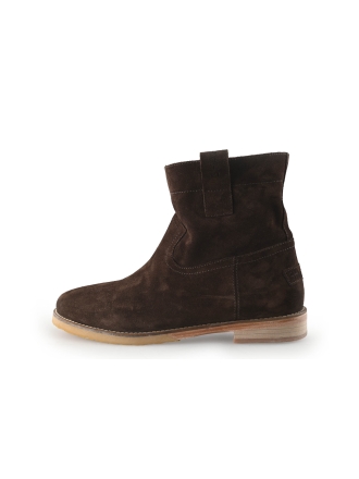 Shabbies Amsterdam Enkellaarzen Cognac 348551
 Maat 40
 