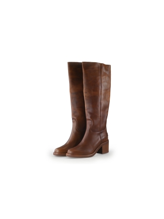 Shabbies Amsterdam Laarzen Cognac 348553
 Maat 38
 