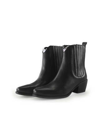 Mexx Enkellaarzen Zwart 348583
 Maat 37
 