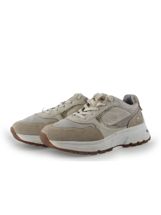 Manfield Sneakers Beige 348634
 Maat 40
 