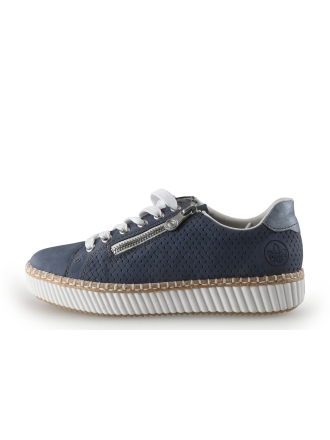 Rieker Veterschoenen Blauw 348722
 Maat 36
 