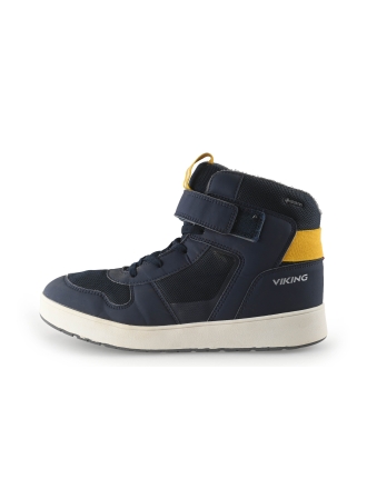 Viking Hoge sneakers Blauw 348755
 Maat 43
 