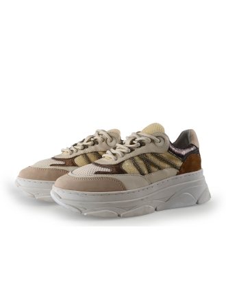 Poelman Sneakers Bruin 348791
 Maat 38
 