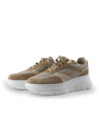 Poelman Sneakers Beige 348887
 Maat 39
 