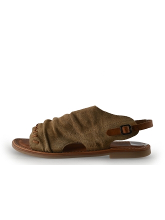 Shabbies Amsterdam Sandalen Beige 348930
 Maat 41
 
