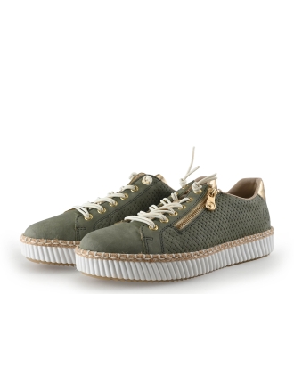 Rieker Instappers Groen 348946
 Maat 41
 