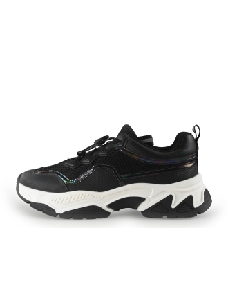 Steve Madden Sneakers Zwart 349014
 Maat 39
 