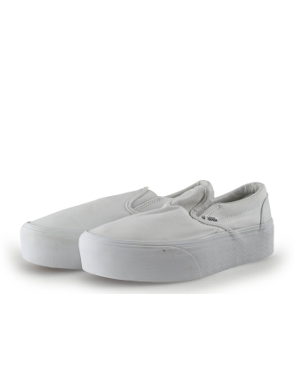 Vans Instappers Wit 349045
 Maat 40½
 