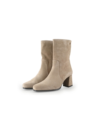 Babouche Enkellaarzen Beige 349203
 Maat 38
 