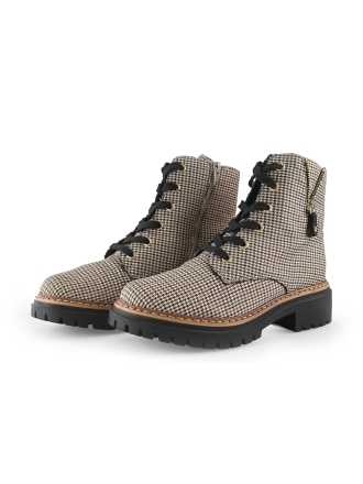 Rieker Veterboots Beige 349283
 Maat 37
 